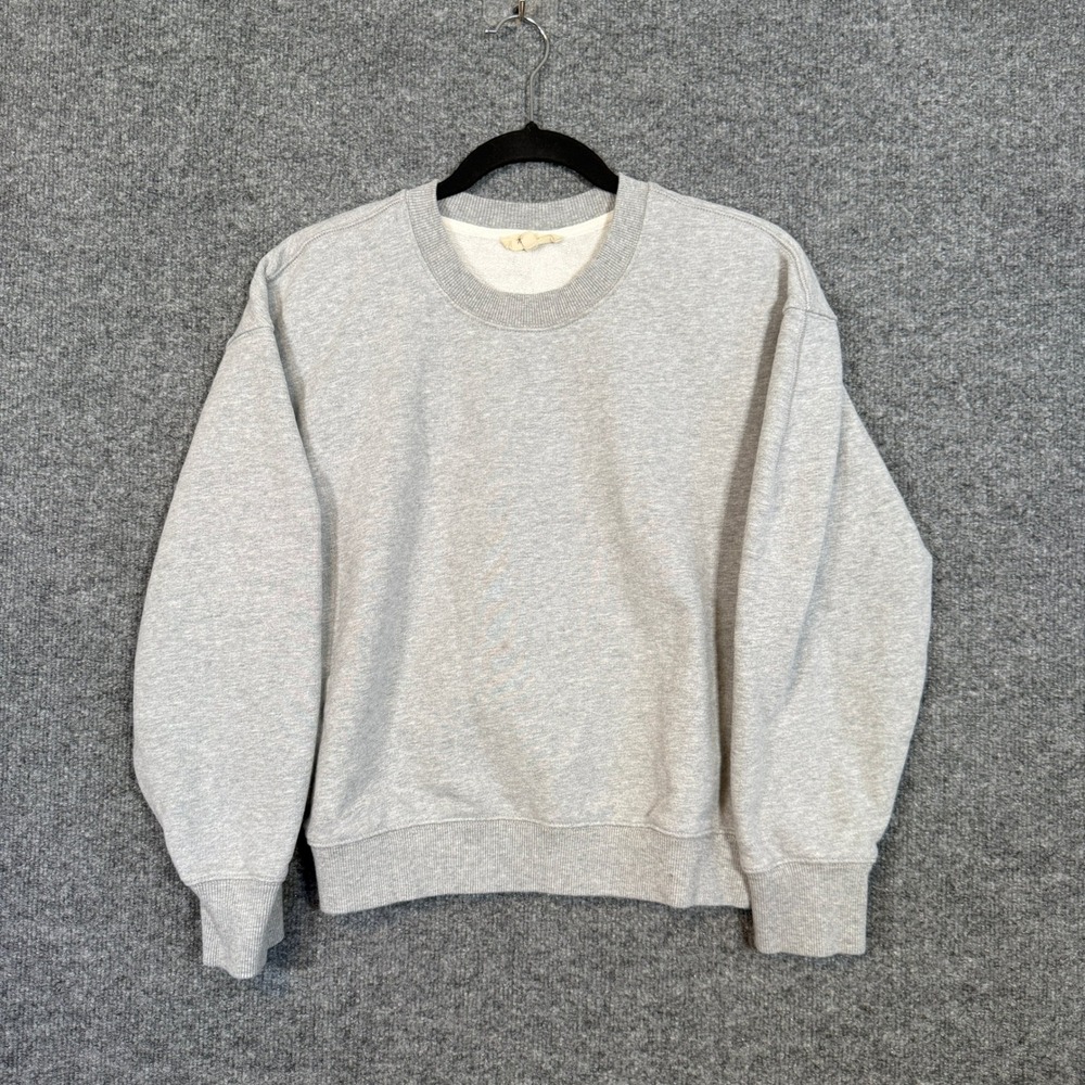 Madewell Heather Gray Crewneck Sweatshirt